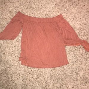Nantuckett red off shoulder